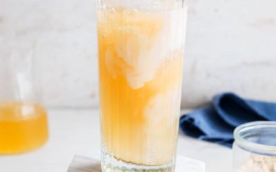 Oat Kombucha Latte